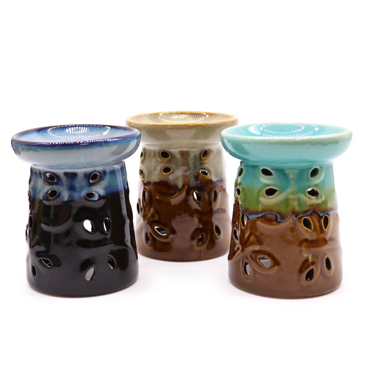 Classic Rustic Dragonfly Oil Burner - Vintage Farmhouse Decor