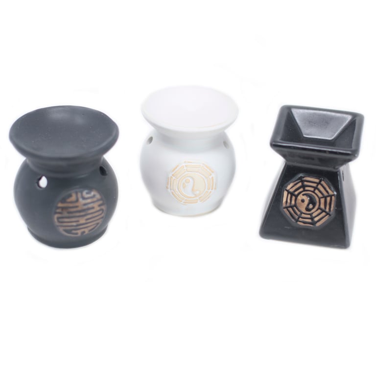 ClassicYin Yang Oil Burners - Natural Home Fragrance Aromatherapy Lamps
