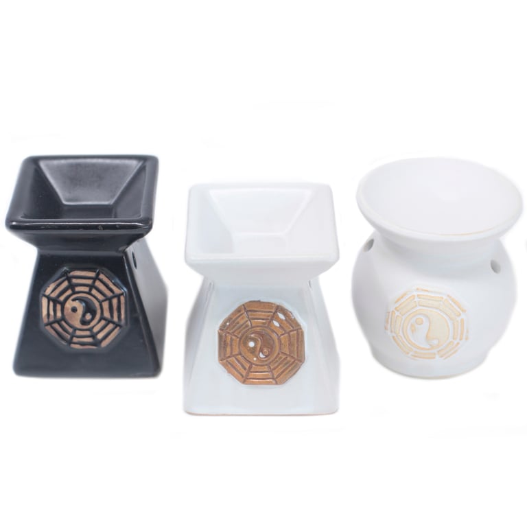 ClassicYin Yang Oil Burners - Natural Home Fragrance Aromatherapy Lamps