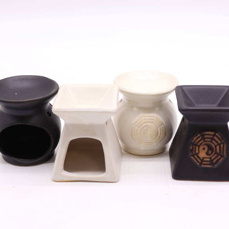 ClassicYin Yang Oil Burners - Natural Home Fragrance Aromatherapy Lamps