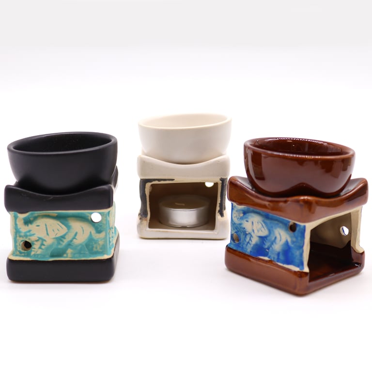 Classic Elephant Oil Burners - Aromatic Home Fragrances and Indoor Decorations