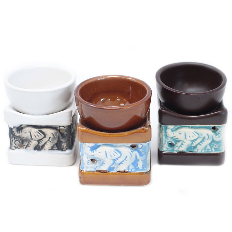 Classic Elephant Oil Burners - Aromatic Home Fragrances and Indoor Decorations