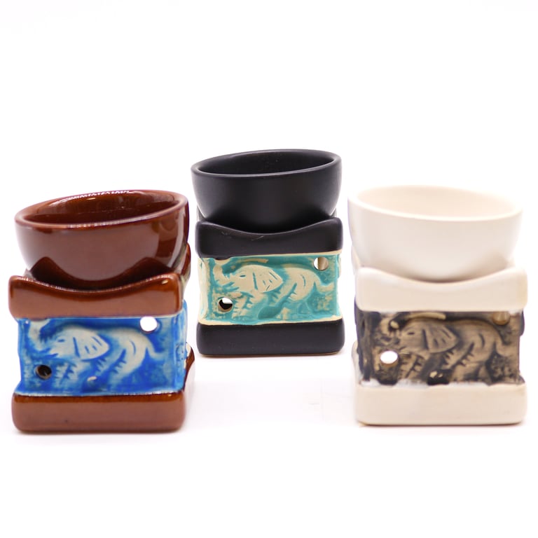 Classic Elephant Oil Burners - Aromatic Home Fragrances and Indoor Decorations
