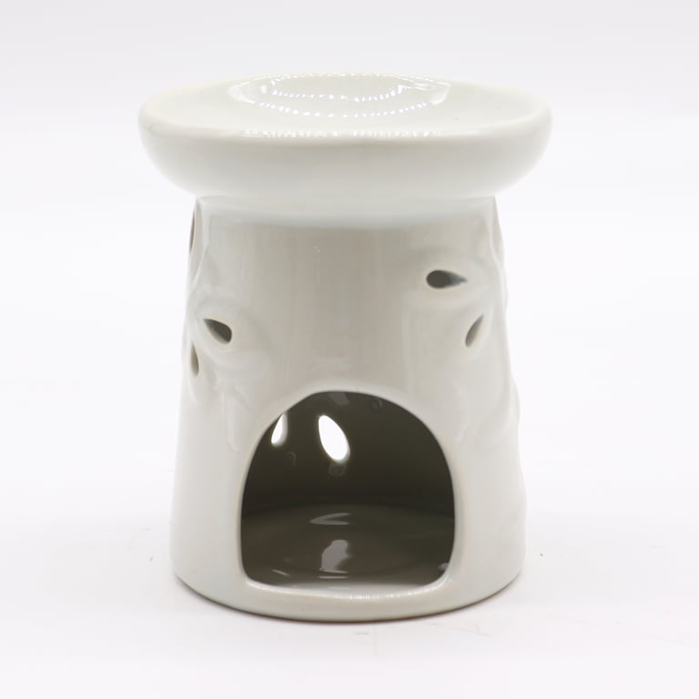Classic White Oil Burner - Dragonfly Home Fragrance Aroma Diffuser Lamp