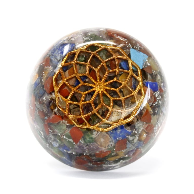 Orgonite Dome Power Pack - Multi Stone Energy Booster