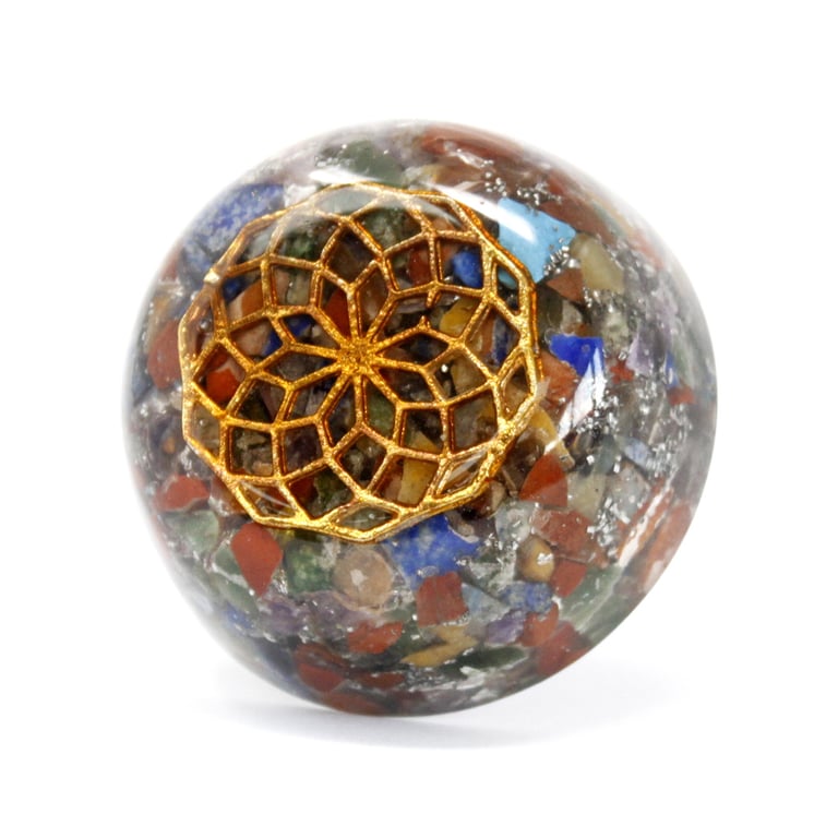 Orgonite Dome Power Pack - Multi Stone Energy Booster