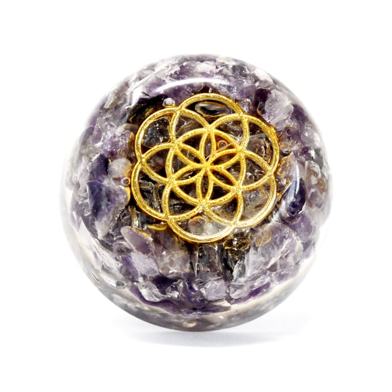 Orgonite Power Pack (Amethyst Dome) - Radiation Protection by Your Brand