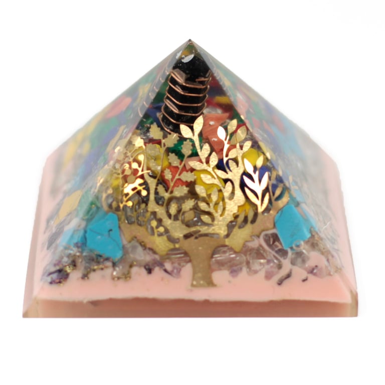 70mm Organite Pyramid (Earth Base) - Lrg Tree Model by Brand Name