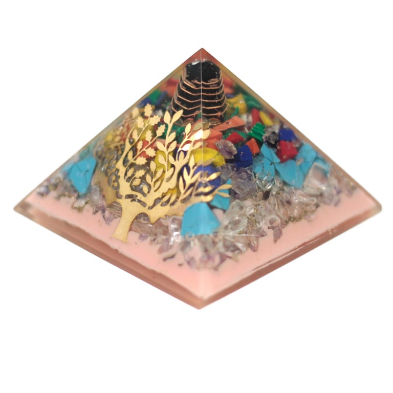 70mm Organite Pyramid (Earth Base) - Lrg Tree Model by Brand Name