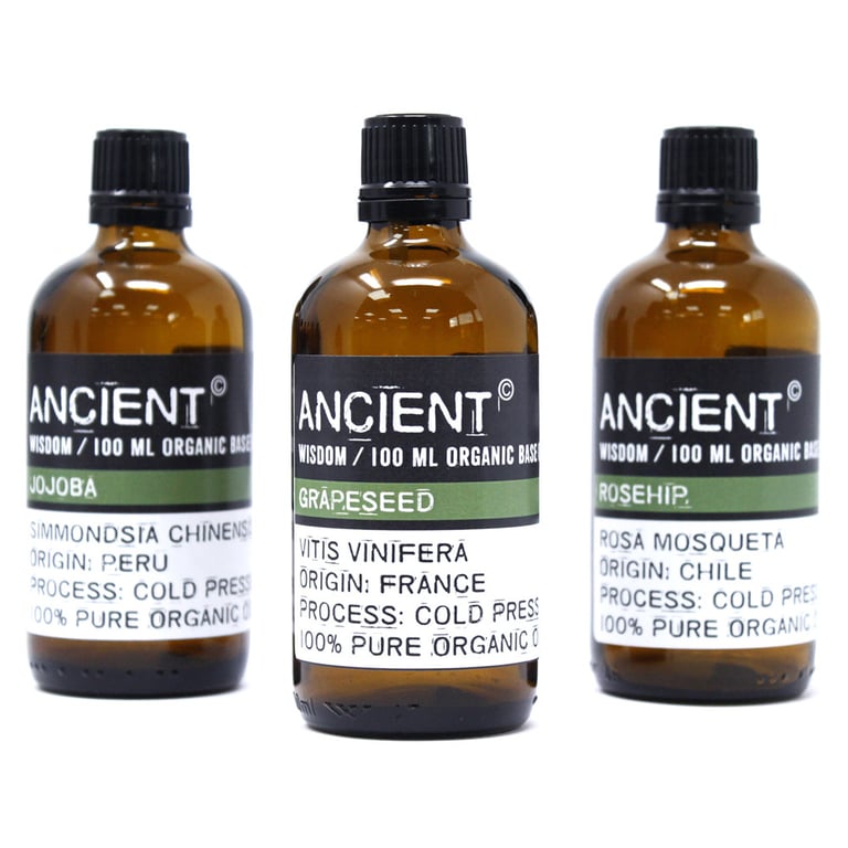 Organic Grapeseed Base Oil - 100 Pure & Natural - Brand Name (if available)