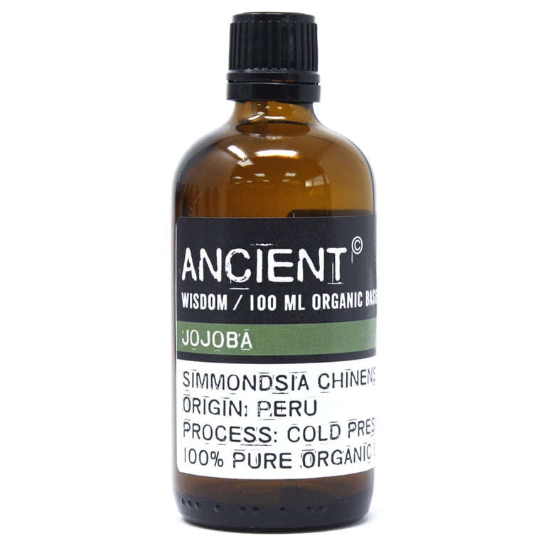 Organic Jojoba Base Oil - Moisturizing & Natural - 100ml (Brand Name)