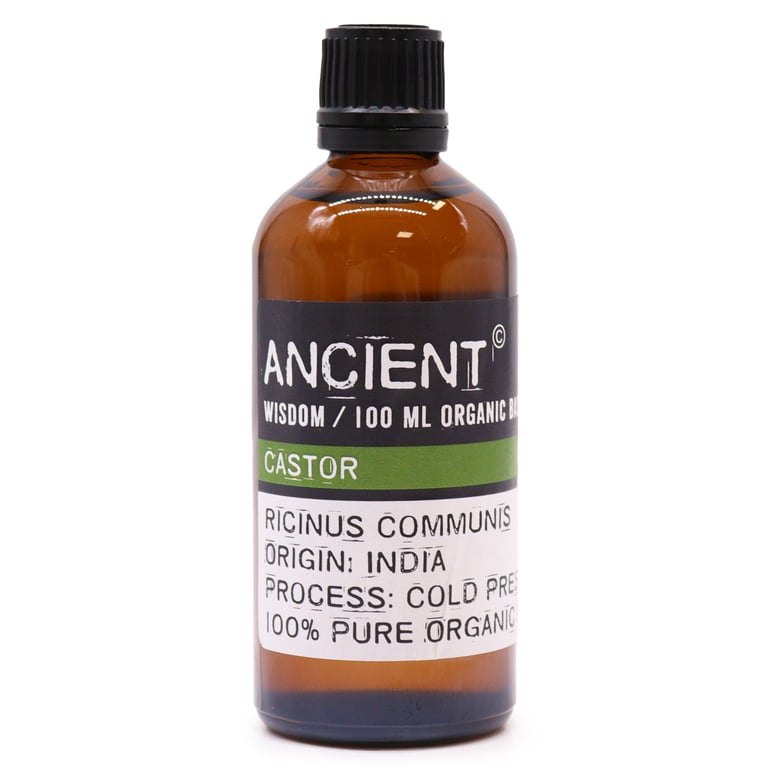 Organic Pure Castor Oil 100ml - Natural Skincare and Hair Care Solution