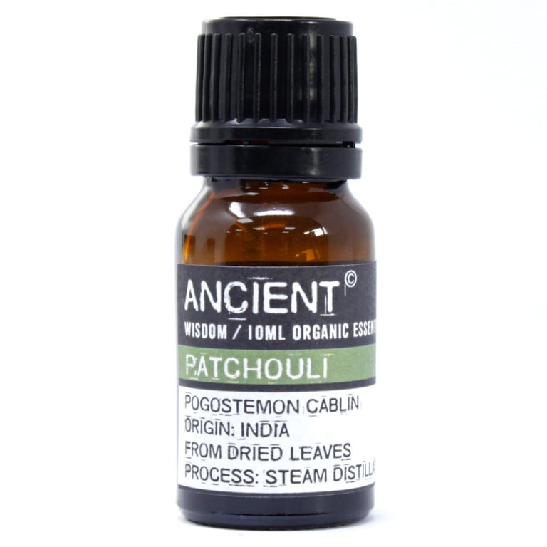 Patchouli Organic Essential Oil - 10ml High Quality Aromatherapy Oil