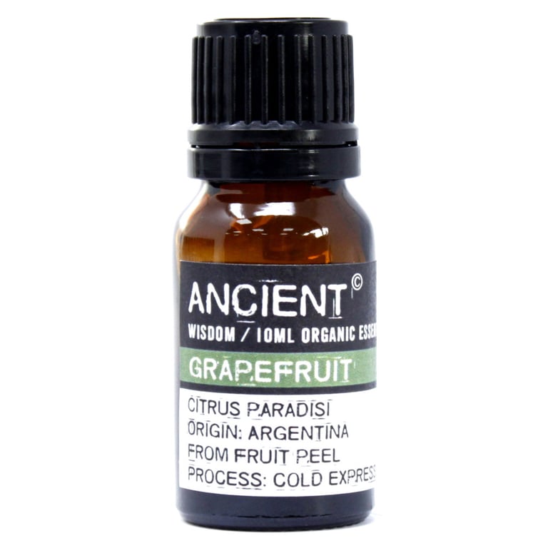 Organic Grapefruit Essential Oil 10ml - Natural Aromatherapy Oil