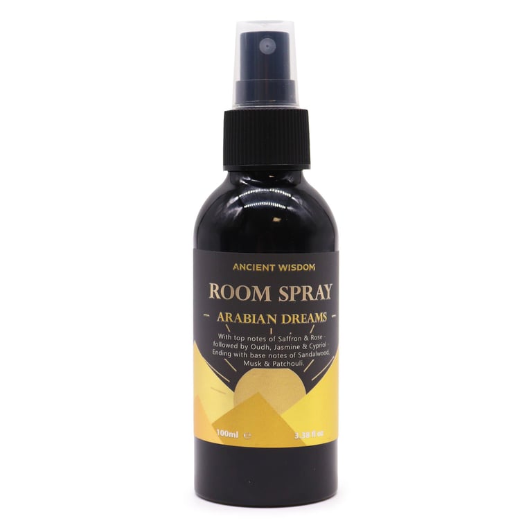 Oudh Room Spray - Arabian Dreams 100ml Luxury Home Fragrance with Oudh Scent