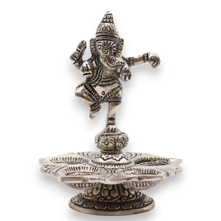 Dancing Ganesha Spiritual Incense Holder for Meditation and Relaxation