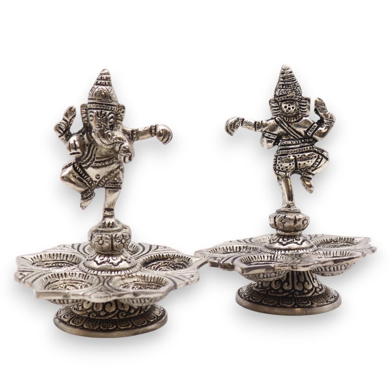 Dancing Ganesha Spiritual Incense Holder for Meditation and Relaxation
