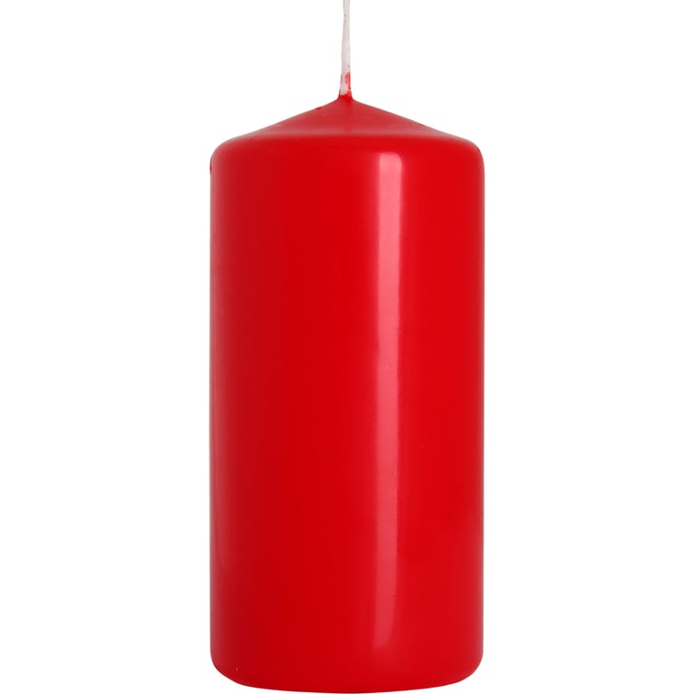 50x100mm Red Pillar Candle - Classic Home Decor Lighting Solution