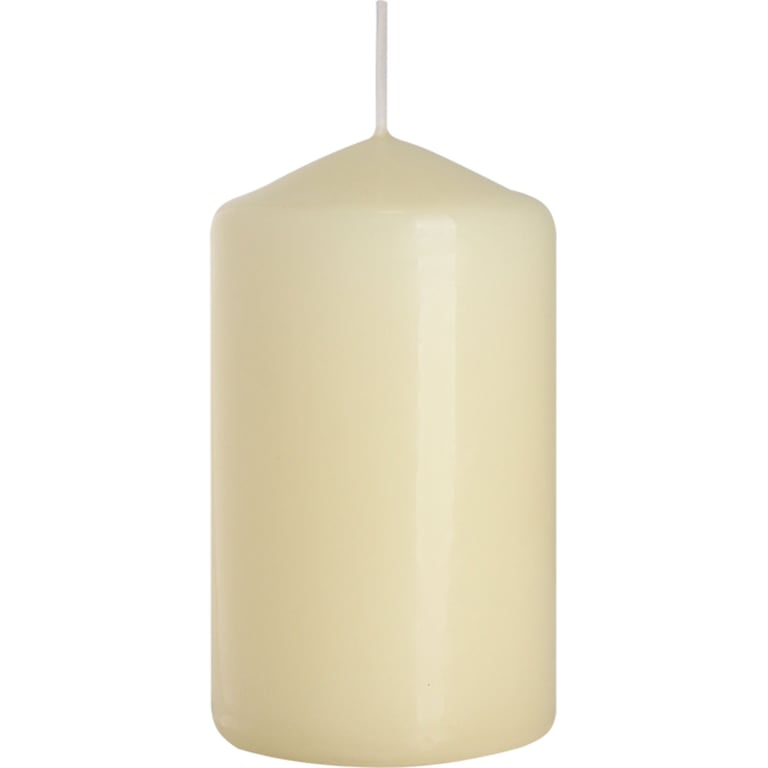 Ivory 60x100mm Pillar Candle - Elegant Home Decor Accents
