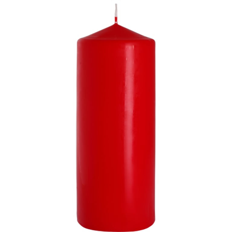 80x200mm Red Home Decor Large Pillar Candle
