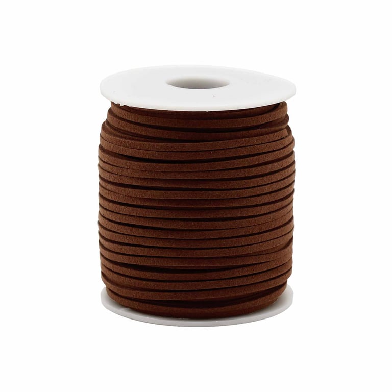 Bulk Dark Brown 2.5mm x 45m Pendant Cord Jewelry Making Supply