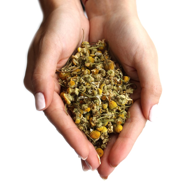 1kg Organic Chamomile Flowers - Calming & Soothing - XYZ Brands