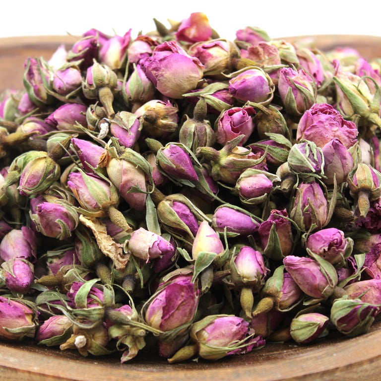 0.5kg Pink Rose Buds - Natural, Fragrant Decorative Flowers