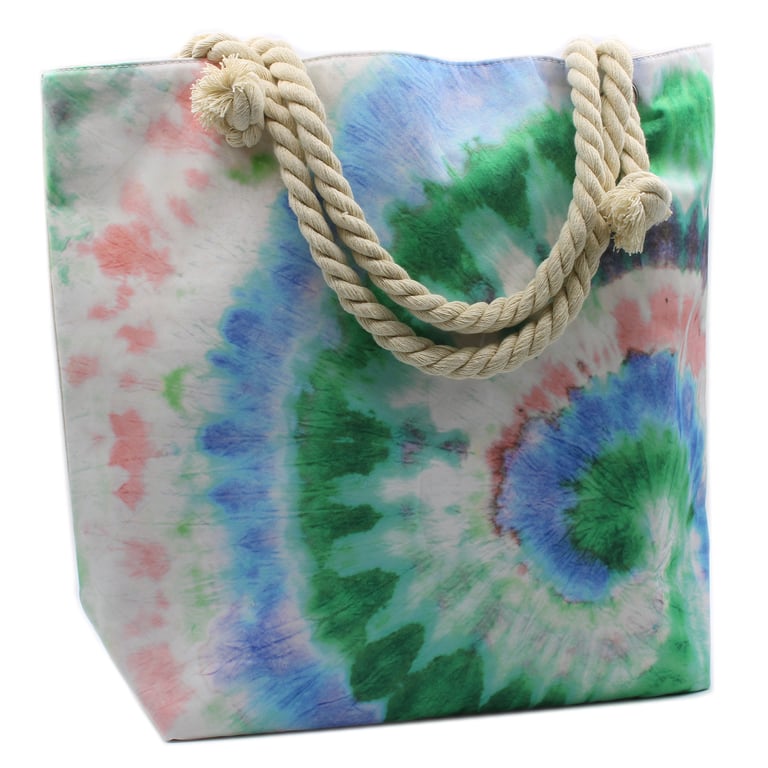 Psychedelic Splash Bag - Nature Vibe Backpack with Retro Hippie Style