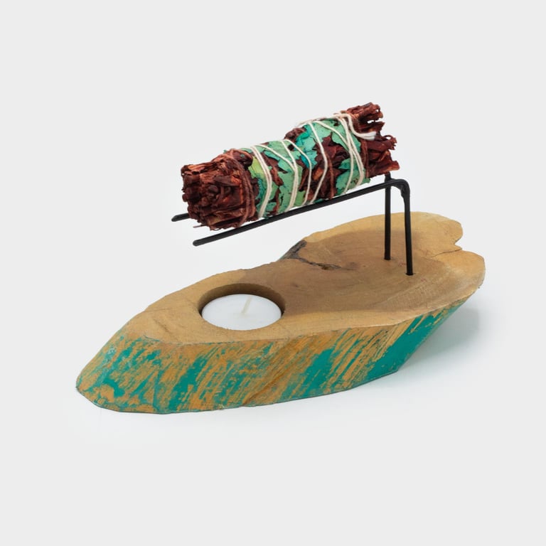Palo Santo Heater - Eco-Friendly Natural Incense for Spiritual Cleansing and Aroma Therapy
