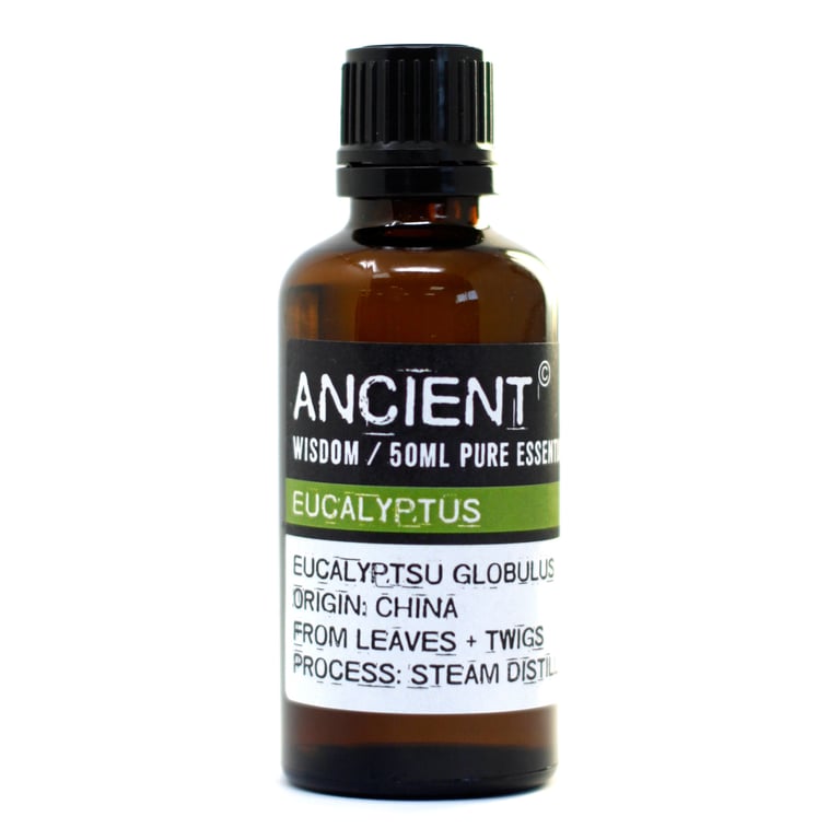 Eucalyptus 50ml Natural Aromatherapy Essential Oil - 100 Pure Eucalyptus Fragrance