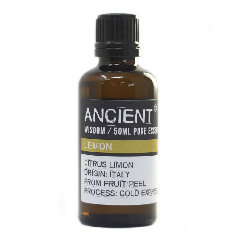 Lemon 50ml Essential Oil - Natural Aromatherapy and Home Fragrance Oil