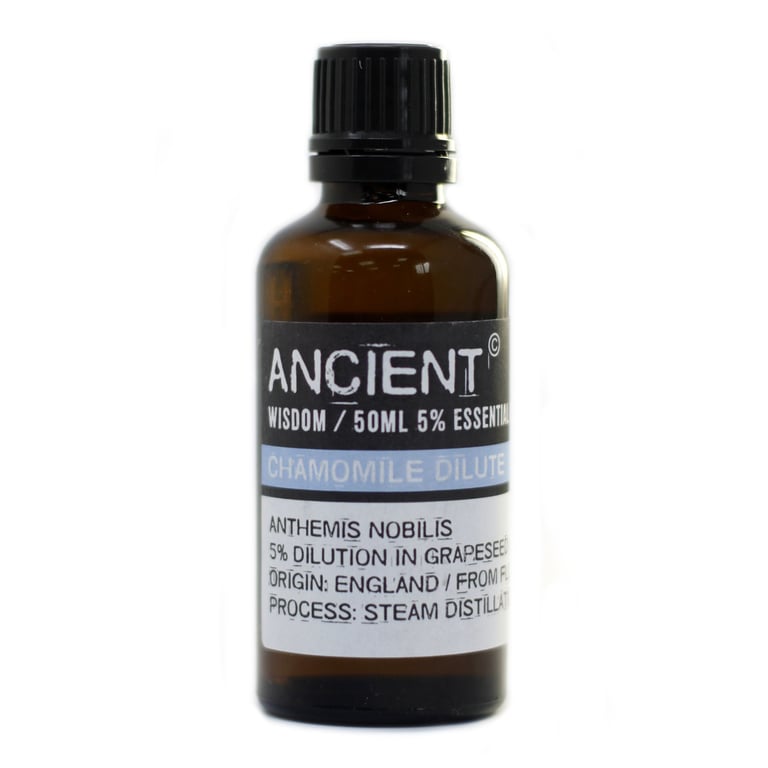 Chamomile Dilute Essential Oil 50ml - Natural Aromatherapy Oil for Skin Care