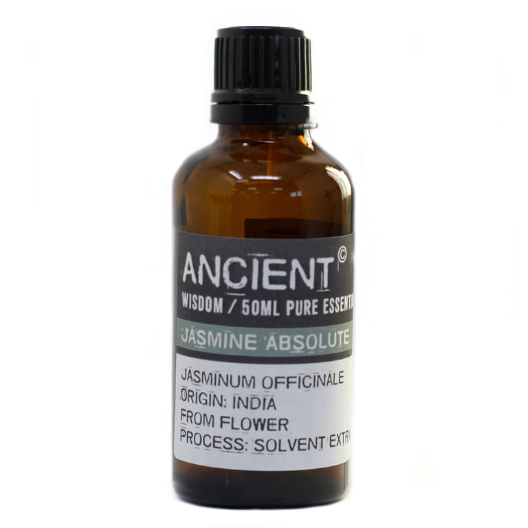 50ml Jasmine Absolute Essential Oil - Pure & Aromatic by Your Brand