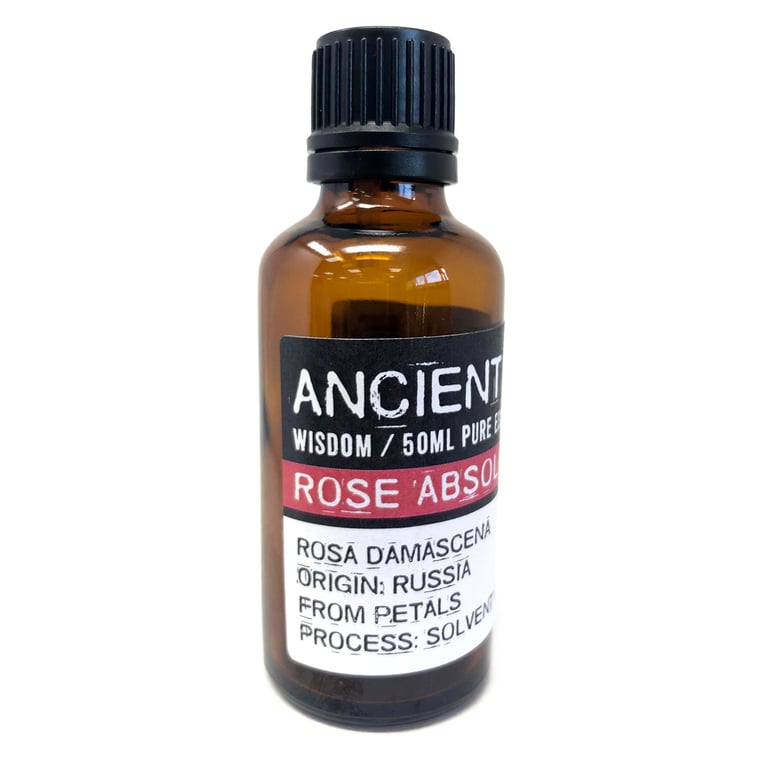 50ml Rose Absolute Essential Oil - Pure & Natural Aromatherapy Oil by Your Brand