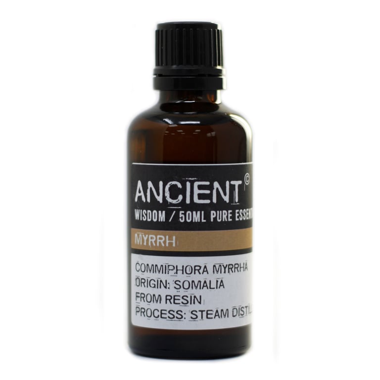 50ml Pure Myrrh Essential Oil - Aromatic & Soothing, Myrrh Brand
