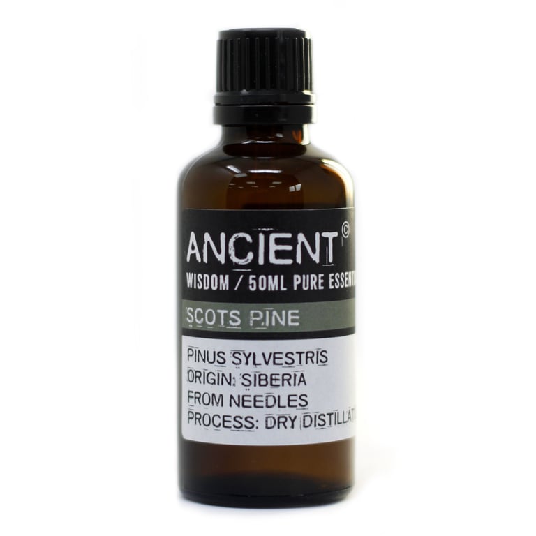 Pine Sylvestris Essential Oil - 50ml Pure Scots Pine Oil for Aromatherapy and Natural Fragrance