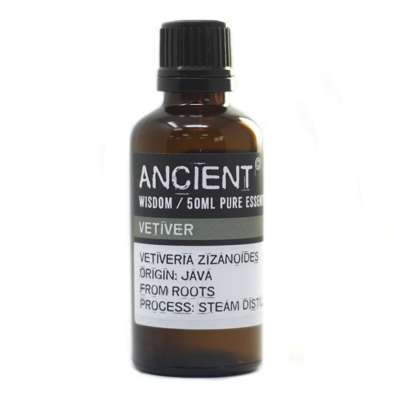 Essential Oil - Vetivert 50ml - Premium Quality