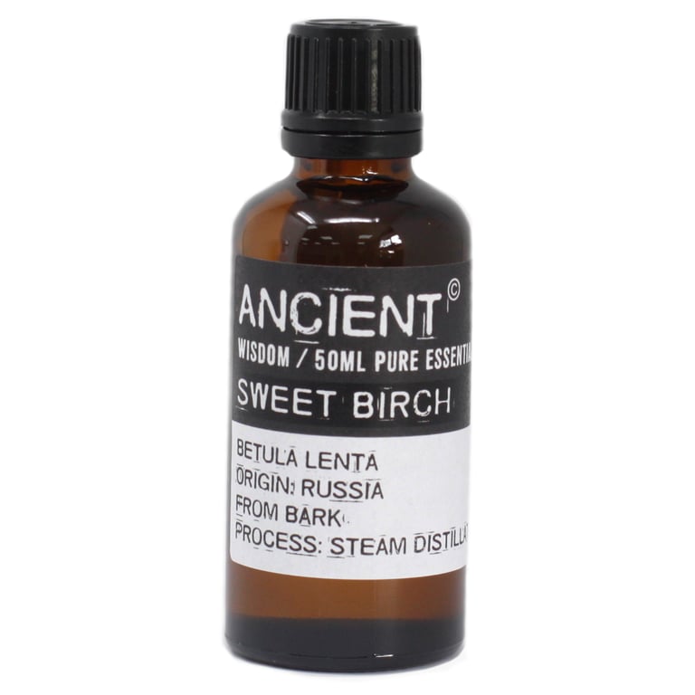 Sweet Birch 50ml - Natural Essential Oil for Aromatherapy and Scent Therapy