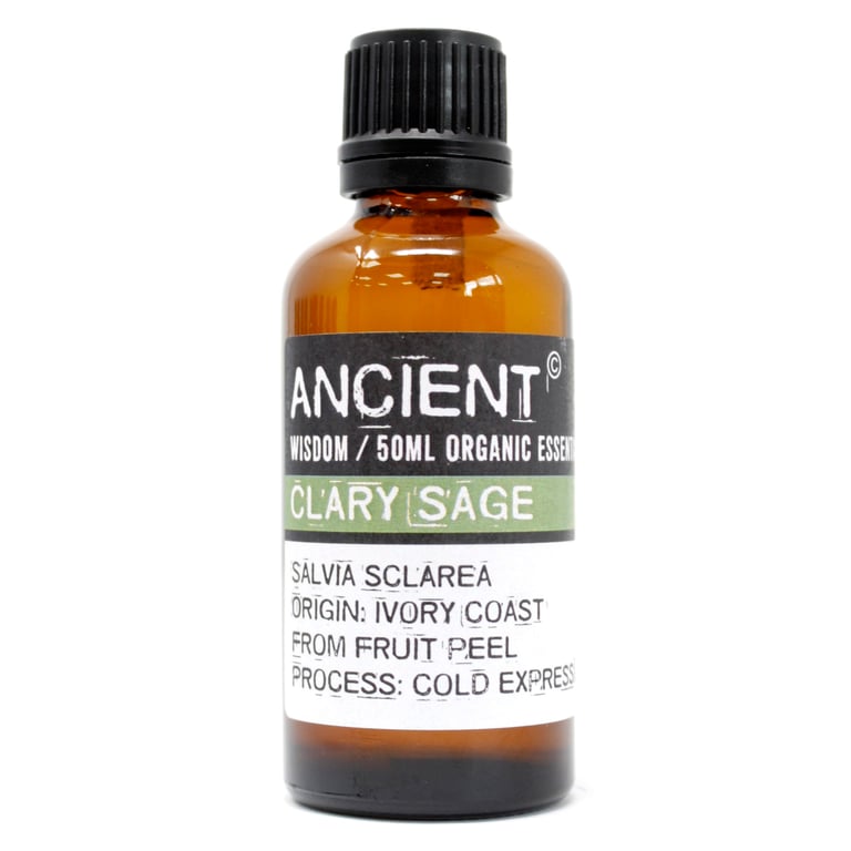 Organic Clary Sage Essential Oil (50ml) - Pure Aromatherapy by Your Brand
