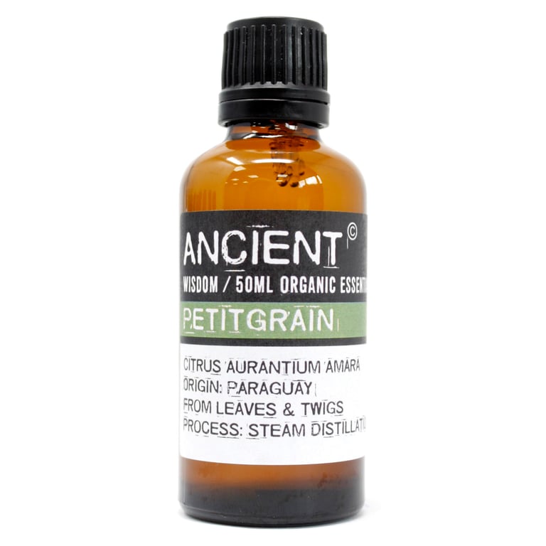 Organic Petitgrain Essential Oil (50ml) - Pure & Natural Aroma by Your Brand