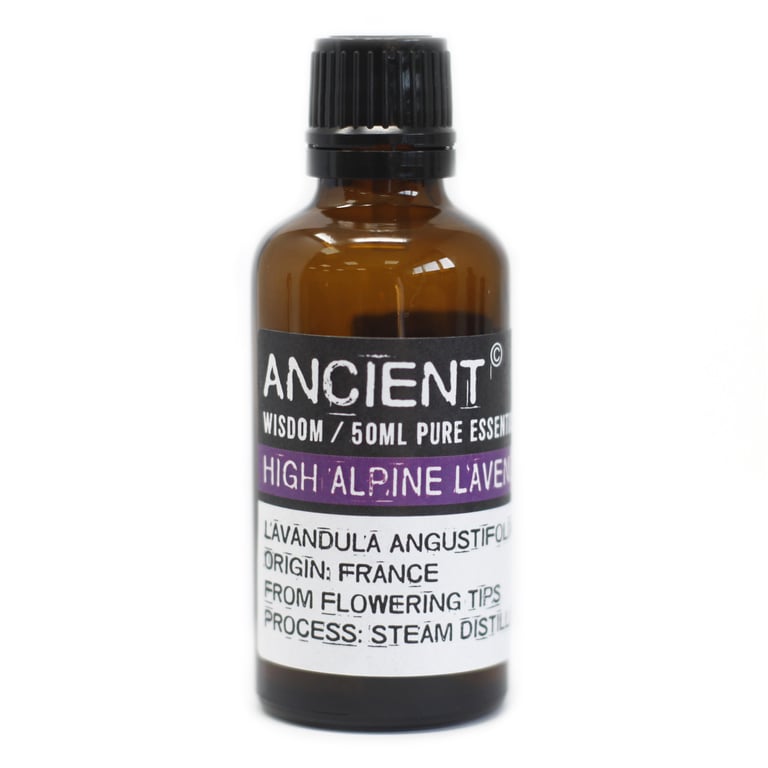50ml High Alpine Lavender Essential Oil - Pure & Aromatic, by Your Brand