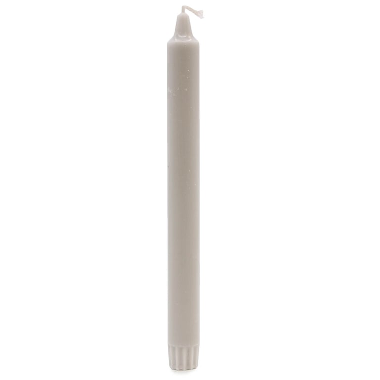 Natural Wax Dinner Candle (Silver Grey) - Pure & Sustainable by XXBrandXX