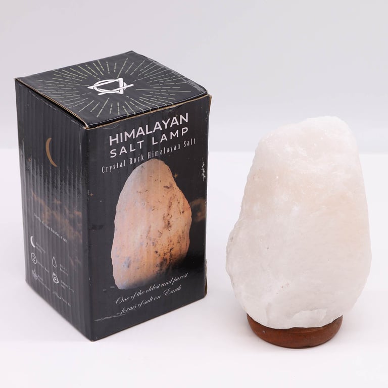 Himalayan Salt Lamp (2-3kg) - Crystal Rock Base by Unspecified Brand
