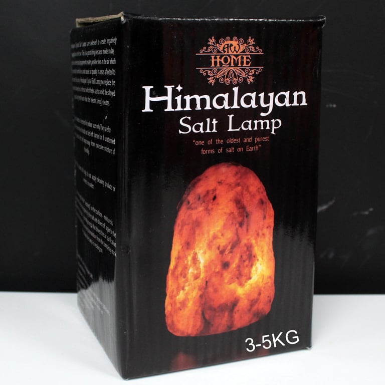 Natural Salt Lamp (3-5kg) - Quality Himalayan Handcrafted Design