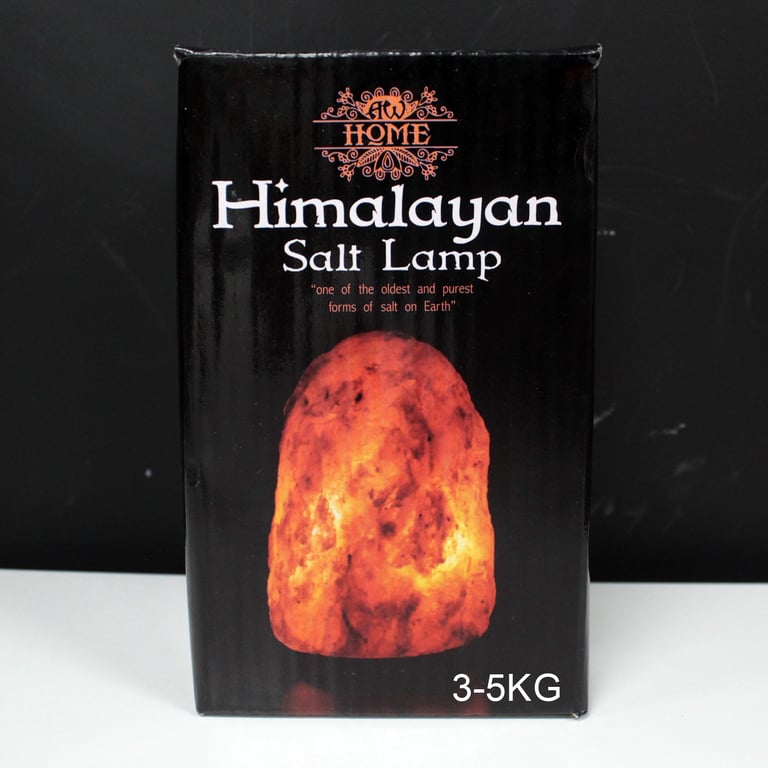 Natural Salt Lamp (3-5kg) - Quality Himalayan Handcrafted Design