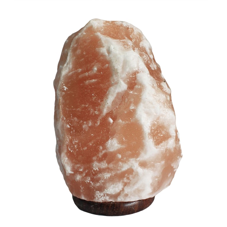 Natural Himalayan Salt Lamp (8-10kg) - Air Purification & Aromatherapy