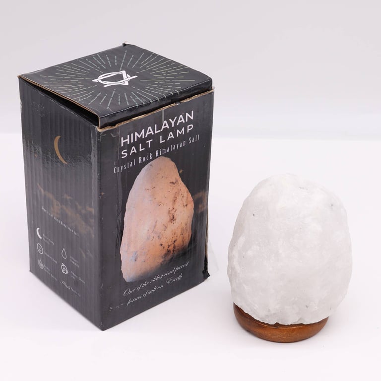 Himalayan Salt Lamp (1.5-2kg) - Natural Air Purifier - Crystal Rock