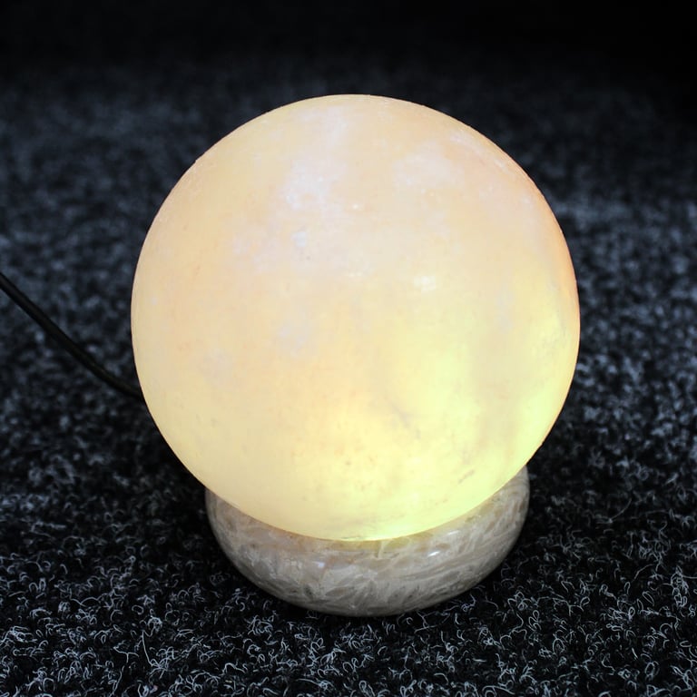 8cm USB Salt Lamp - Quality Multi-Color Lighting by Unspecified Brand