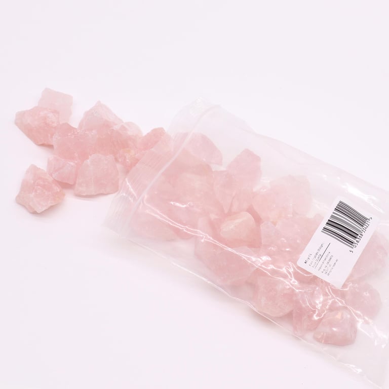 500gm Raw Natural Rose Quartz Healing Crystal - Crystal Therapy Grade