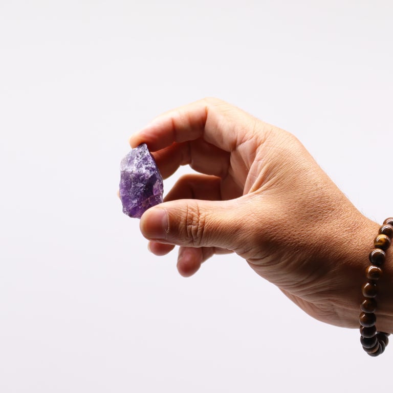 500gm Amethyst Raw Crystals - Natural Healing Stones by Your Brand